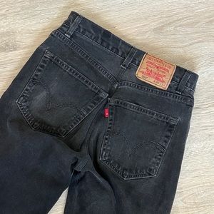 Vintage Levi’s Mom Jean - Washed Black